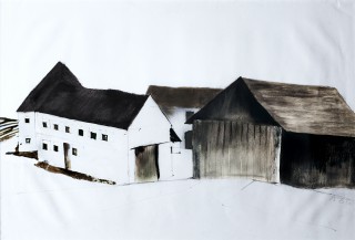 38 - Schreder, Aelia- Ried Mischtechnik auf Papier, 2000 Rufnummer: 38 Künstler: Aelia Schreder Titel: Ried Technik: Mischtechnik auf Papier Rufpreis: 100 €